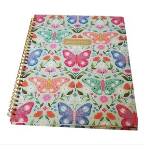 Clementine Floral Butterfly Patterned 2022/2023 Planner Hardcover